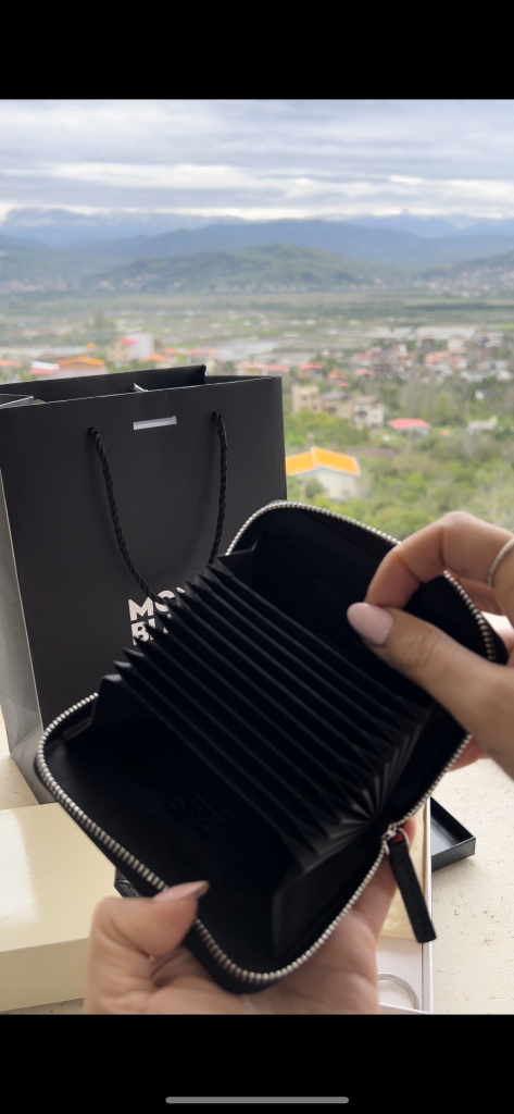 کیف کارت مون بلان